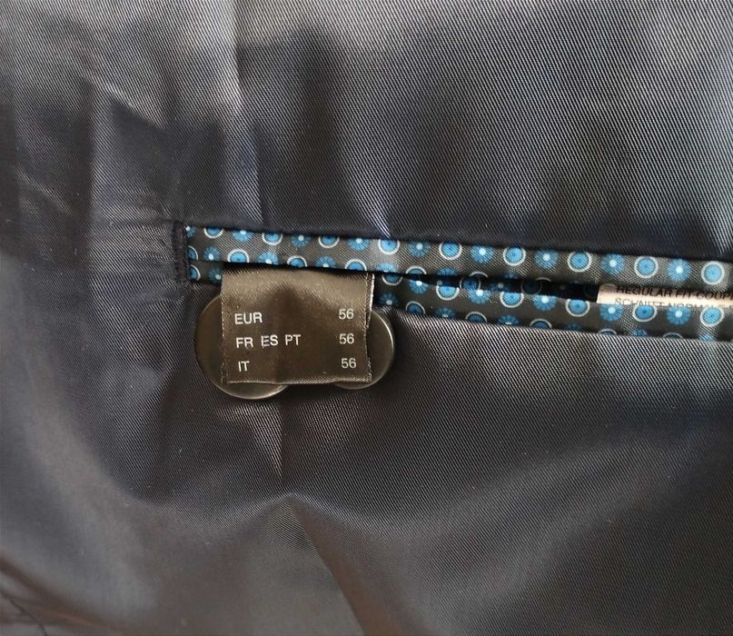 Новый котоновый мужской пиджак большого размера Canda