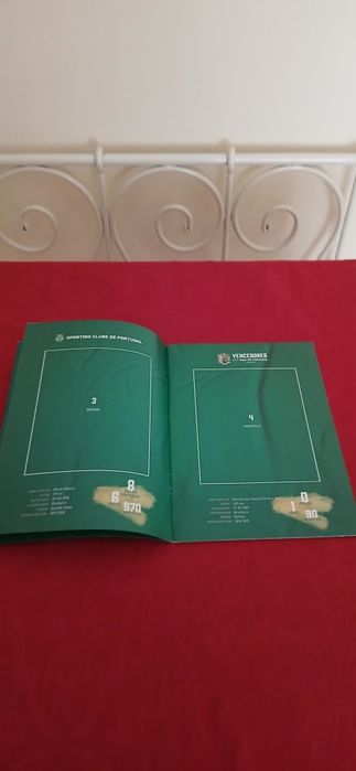 Caderneta 17a Taça Sporting 2018/2019