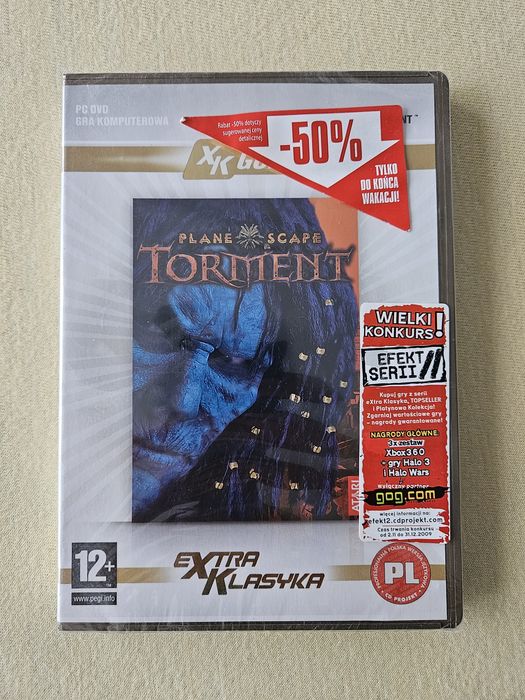 Planescape Torment PC - wersja polska (nowa w folii)