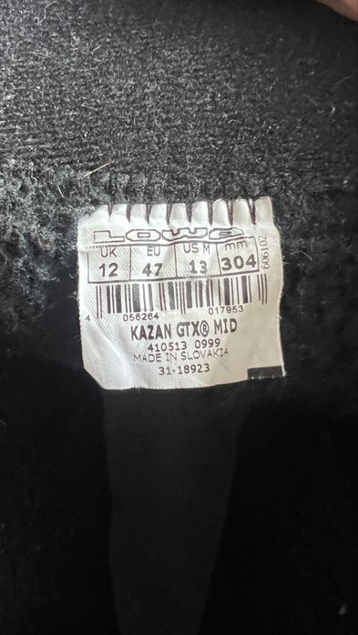 Теплі черевики снігоступи ми трекінгові Lowa 47 GoreTex