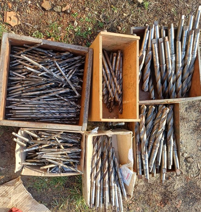 НАБОР перехідних токарних втулок  Морзе 4-1 4шт