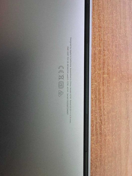 Apple MacBook A2141 PRO 16" na części