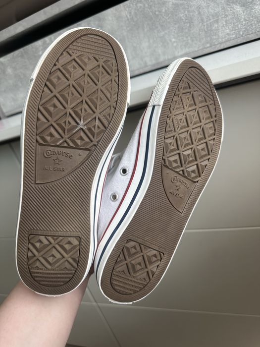 Damskie białe Converse 38