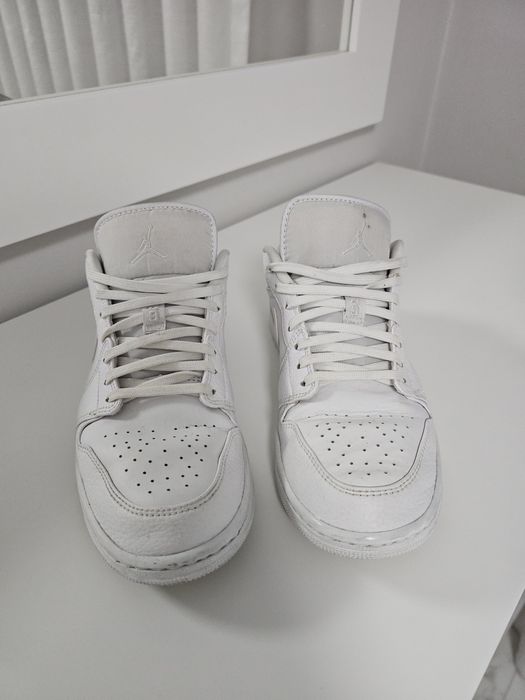 Nike air jordan "triple white" originais