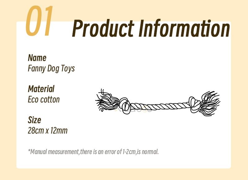 Веревка канат игрушки для собак кошек ошейник