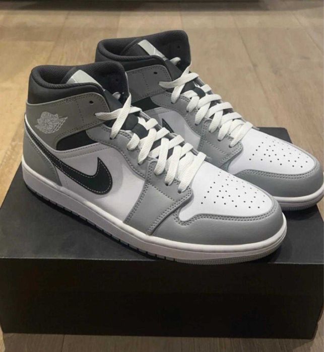 Jordan 1 szare buty meskie sportowe oryginalne nowe obuwie 36-44