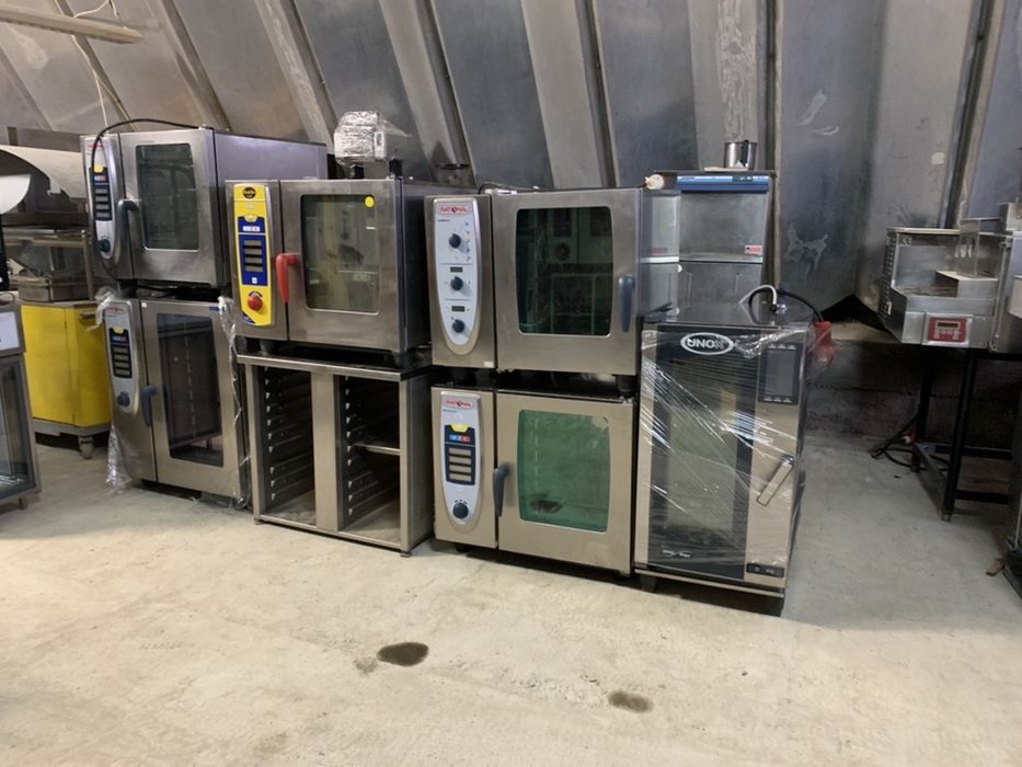 Конвекційна піч. Пароконвектомат Rational Scc101