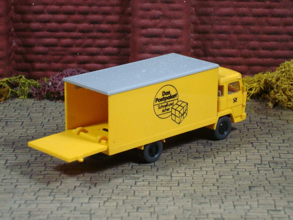 Wiking 550 - Magirus-Deutz / Camião Postal "Deutsche Post" / Usado (2)