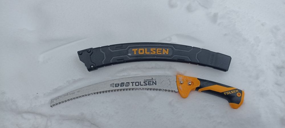 Пила садовая Толсен , ножовка для сада Tolsen серповидная пила 350 mm