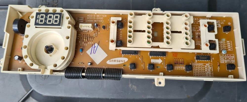 Модуль управління (плата) для пральної машини Samsung DC92-00565C
