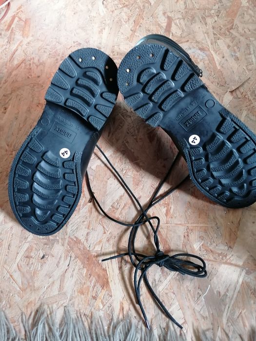 Buty skórzane pilotki wojskowe