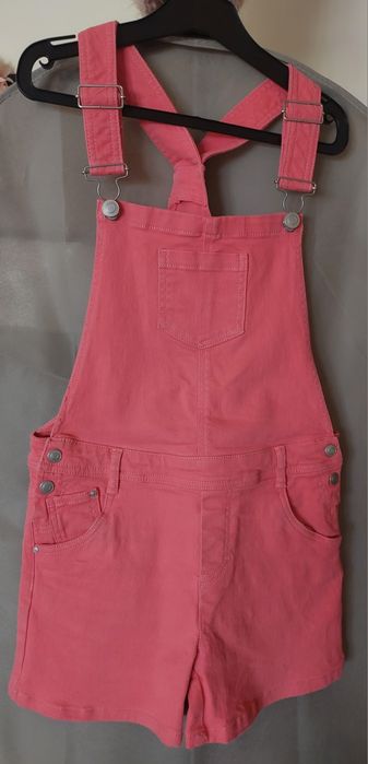 Pink Girls' Overalls, Size 12A