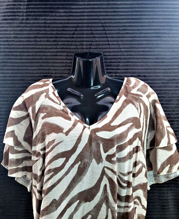 Блуза ET VOUS з принтом Віскоза Розмір XL - 2XL