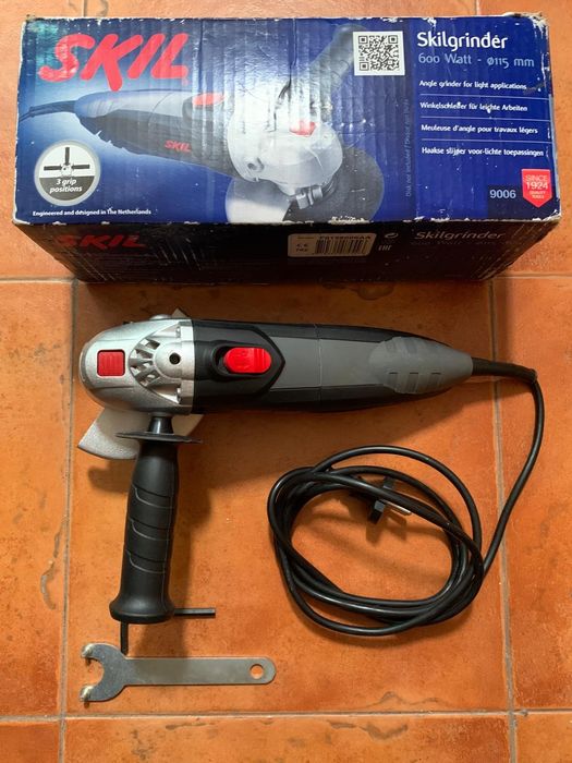 Rebarbadora Skil 600W + Mó Diamantada Desbaste (TUDO NOVO / Em Caixa)