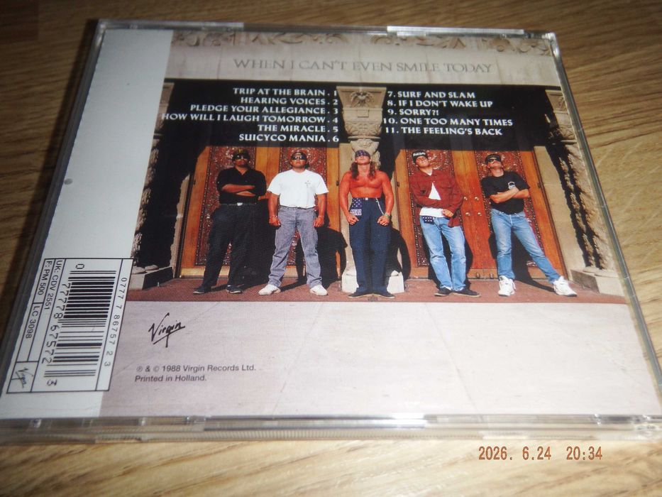 SUICIDAL TENDENCIES - How will i laugh tomorrow ...  1988