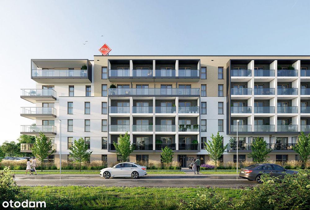 3-pokojowe mieszkanie 63m2 + balkon Bez Prowizji