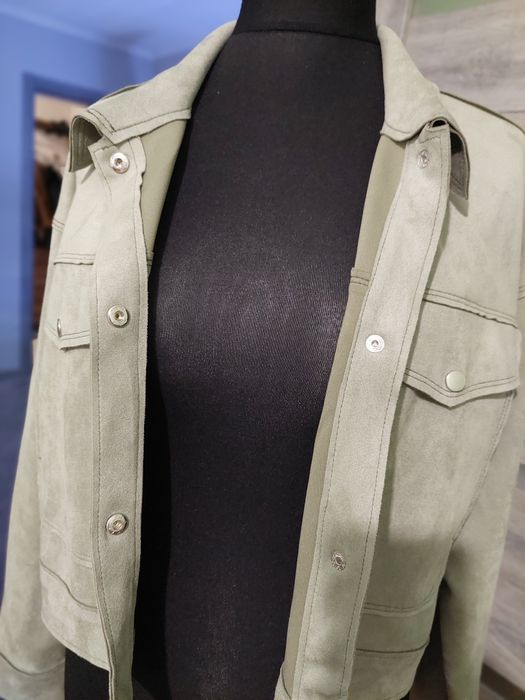 Куртка з еко замші