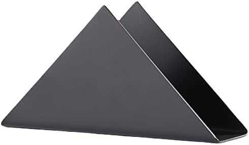 Metalowy serwetnik stojak na serwetki czarny