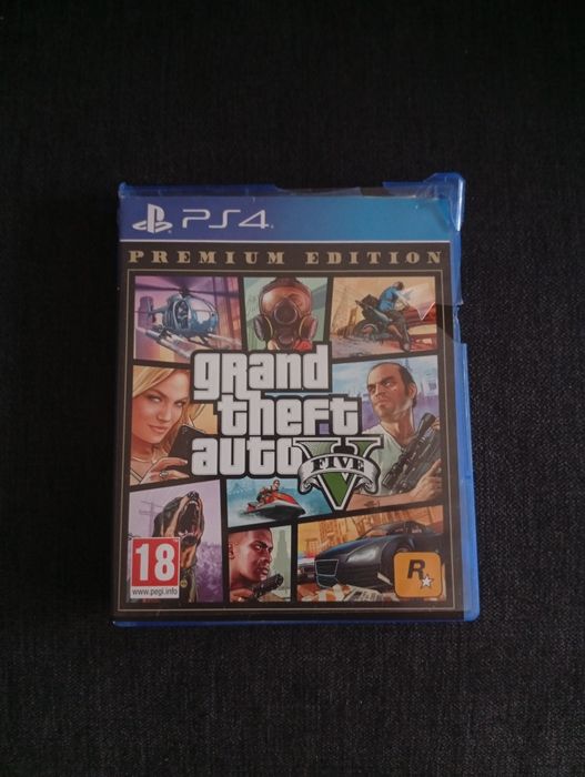 Jogo Grand Theft Auto V (GTA 5) PS4