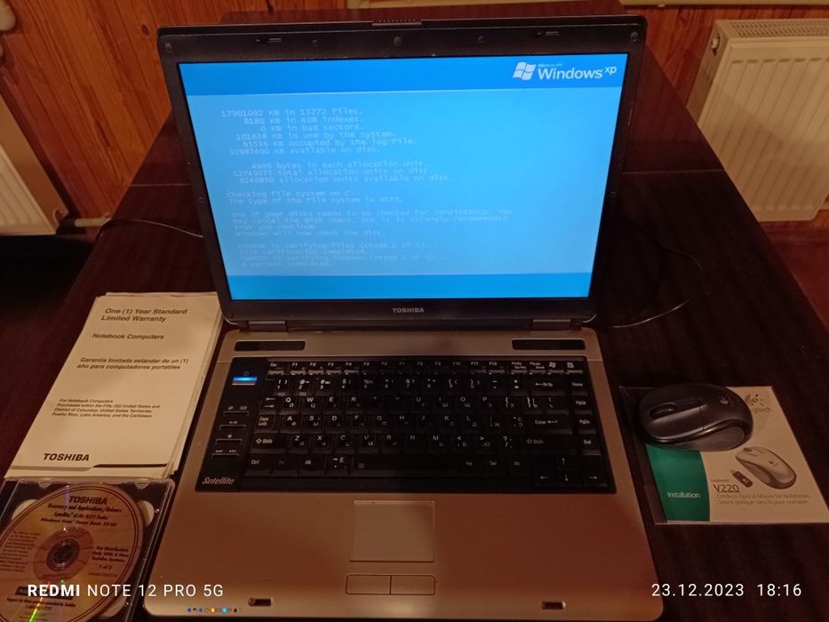 Ноутбук TOSHIBA Satellite A135-S4656.