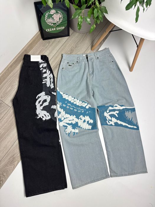 Джинси Lacoste Сині/Чорні