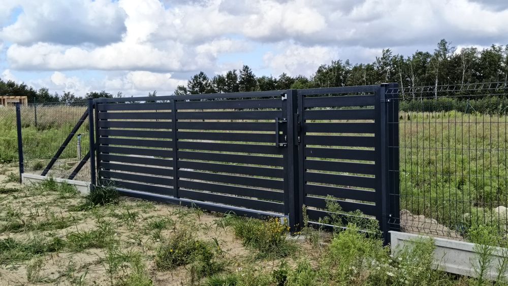 Brama przesuwna palisada 400x140cm - 6000zł!!