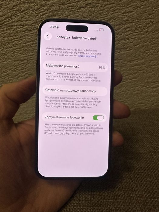 Iphone 14 pro 128gb 96% bateria, gwarancja
