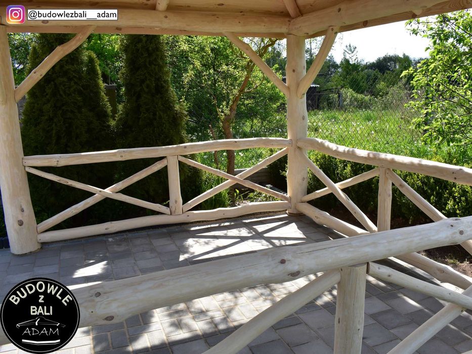 Altana, Altana z barierkami z Bala, Altanka z Bali (montaż, transport)