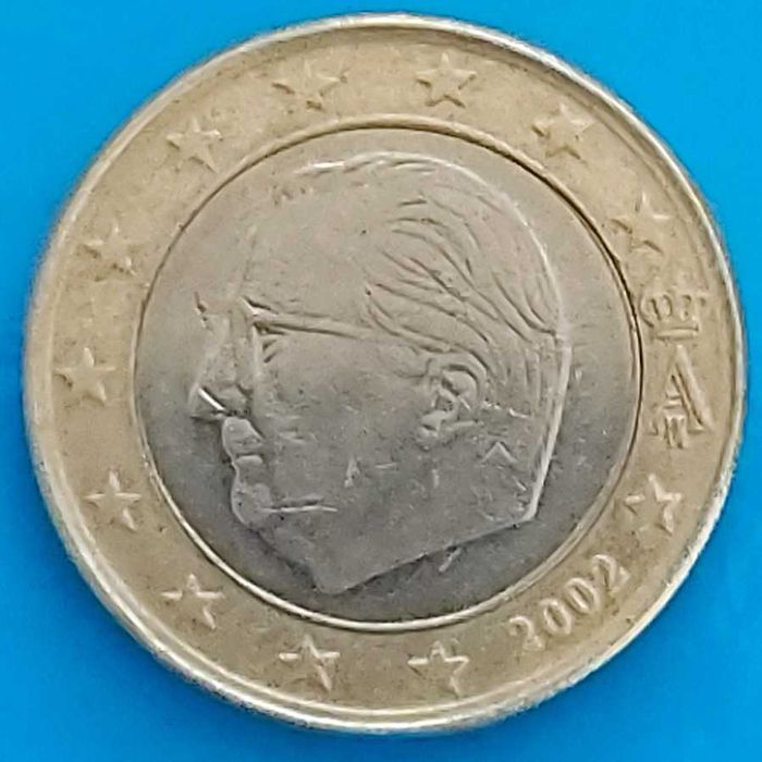 1 Euro de 2002 da Bélgica, Alberto II