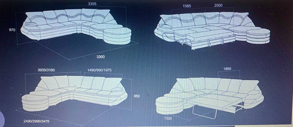 Срочно продам  модульный диван Паола-2
