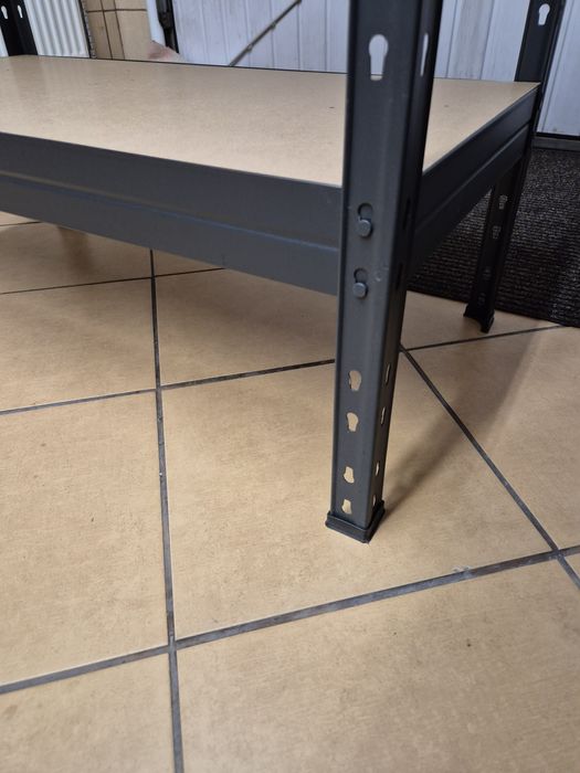 Regał Garażowy, Metalowy, Magazynowy Nit-Klick 90x90x45  i 120x90x45