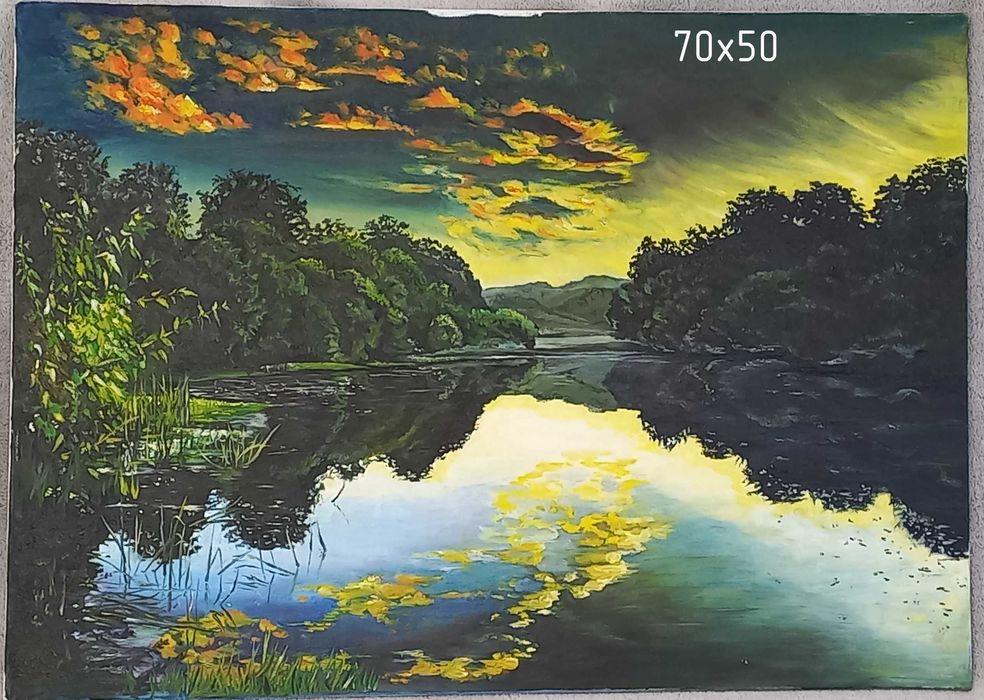 Картина холст, масло