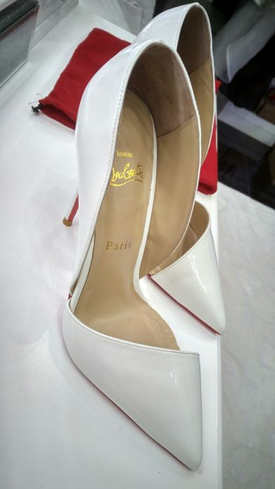 Szpilki Christiana Louboutin 41 40 wkładka 26,5 cm ślubne