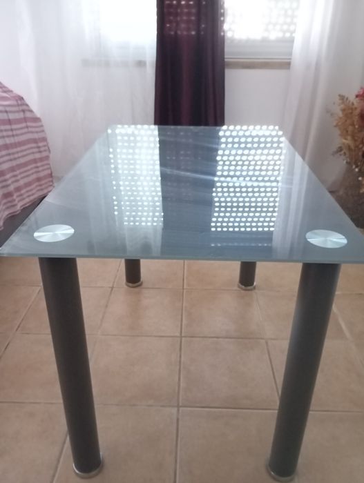 Mesa de vidro 110 x 70