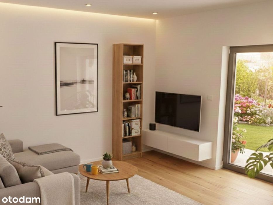 Segmenty i Bliźniaki z ogrodami przy lesie 102-108m² | Blisko PKP