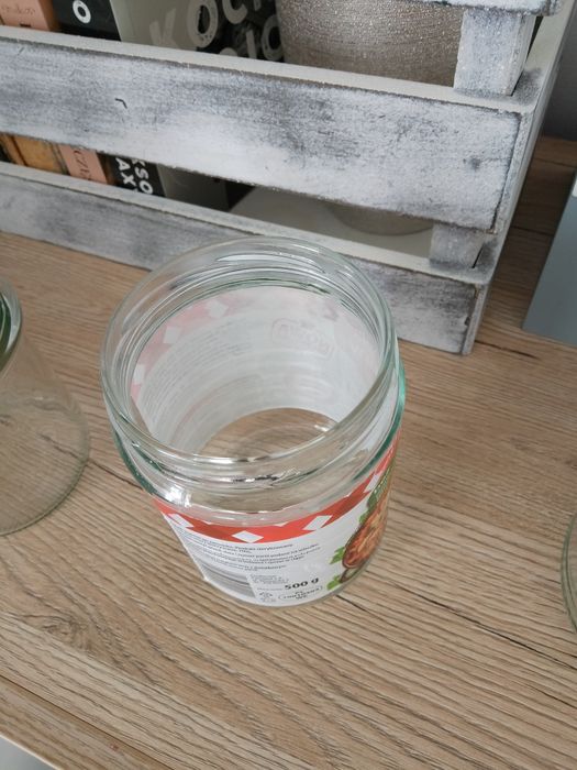 Słoiki 1 litr,  0,5 litra,   0,3 litra