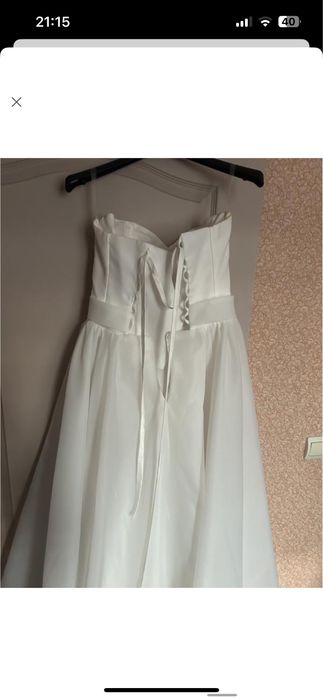 Свадебное платье !НЕ ВЕНЧАНОЕ! Размер  36/38