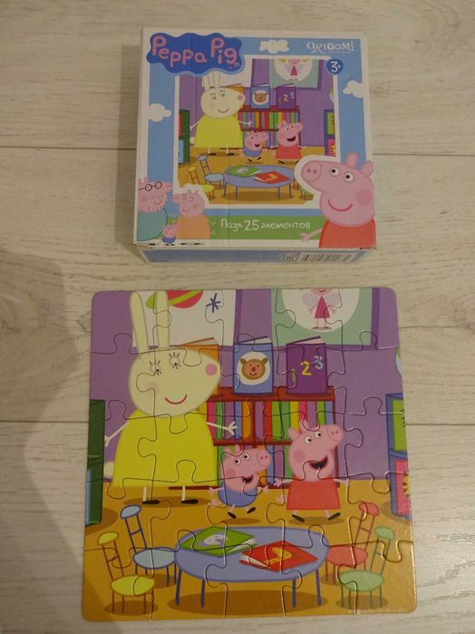 Puzzle Świnka Peppa