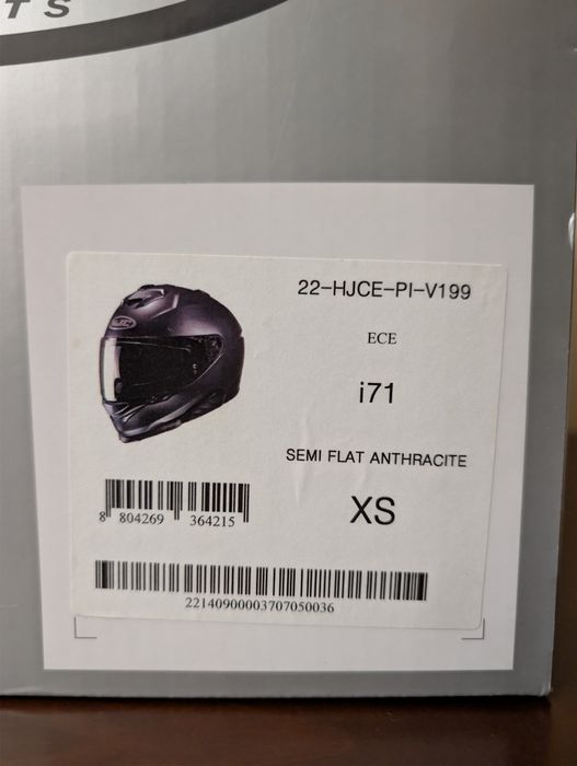 HJC i71 XS NOVO (Ler Descrição)