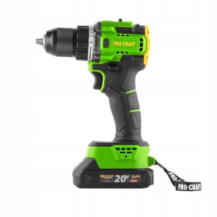 Wkrętarka akumulatorowa wiertarka 80Nm mocna 20V 2Ah PRO*** MOCNA
