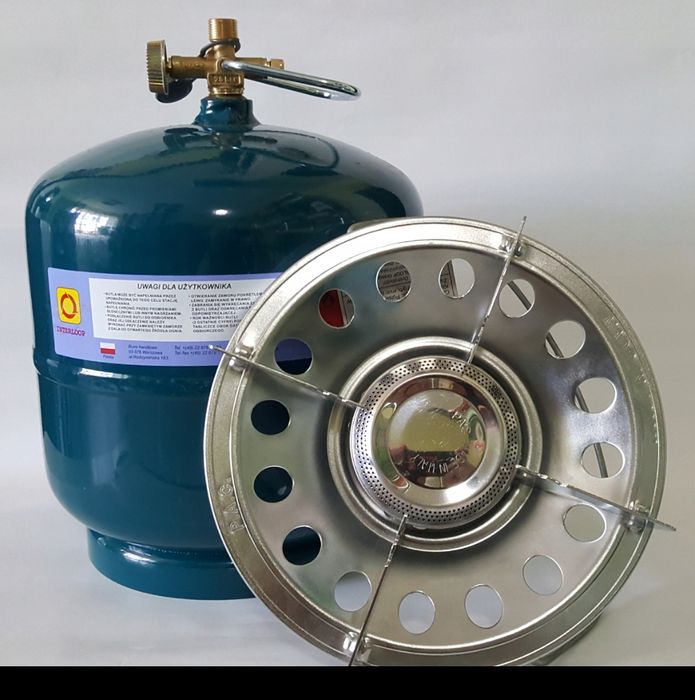Комплект газовий кемпінговий. Заправлений газом. Польський балон 4,8 л