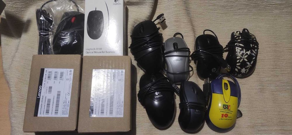 Мишка Logitech в асортименті