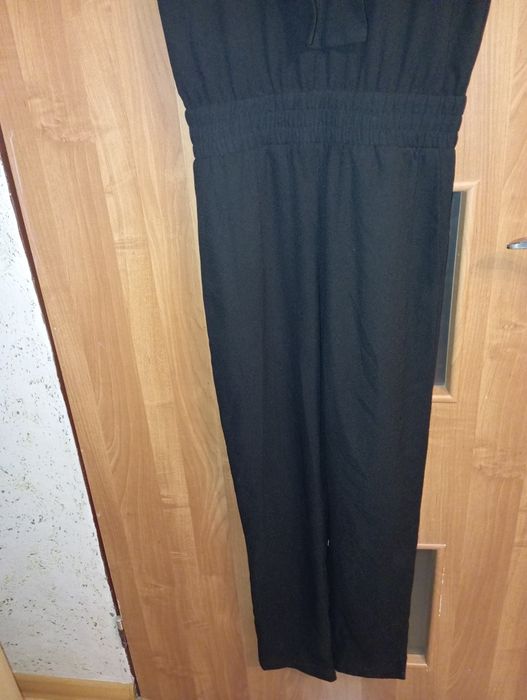 Czarny elegancki kombinezon 36/38