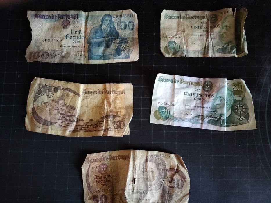 Notas de coleção República portuguesa