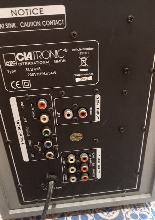 Subwoofer clatronic