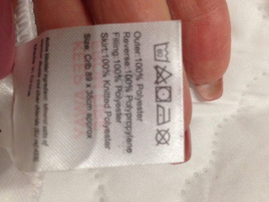 Чехол наволочка наматрасник на подушку непромокаемый John Lewis 89х38