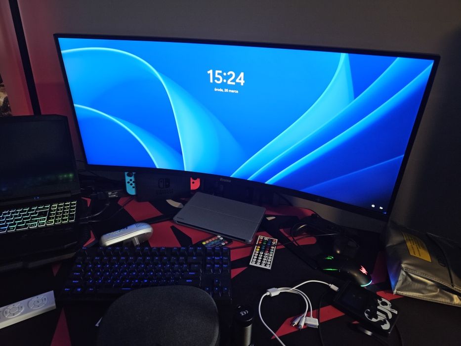 Monitor IIYAMA G-Master GB3466WQSU-B1 Red Eagle 34" 3440x1440px 144Hz