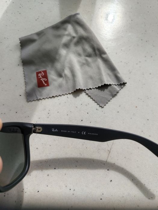 Rayban Justin rb4165 light grey gradient