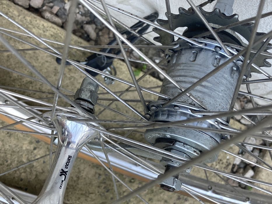 Колеса, вилсет 28” с планетаркой Sachs 3х ск., полный комплект