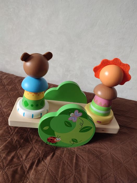 Piramidki Elefun Balansujące zwierzątka 18 m +